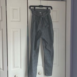 H&M Plaid Business Casual Pant